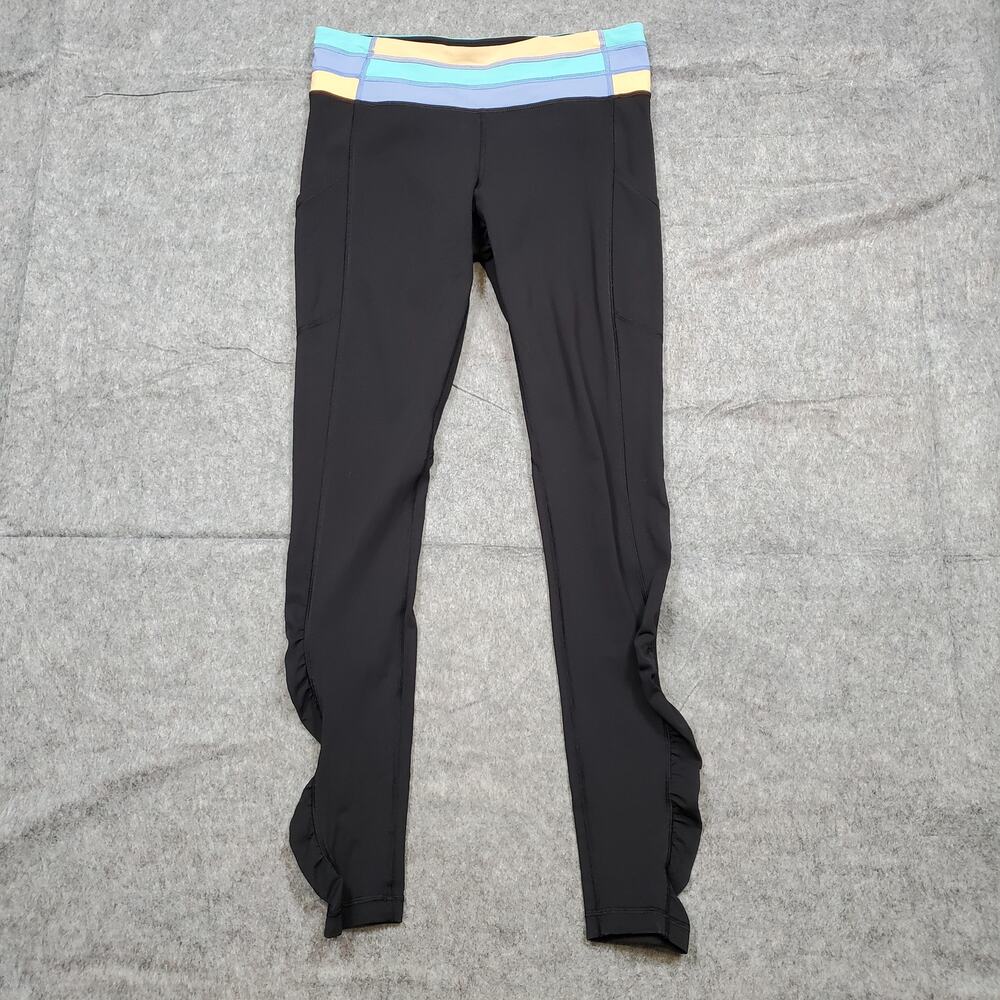 Lululemon Leggings Womens‎ 8 Speed Ruched Leg Yoga Workout Pastel Gym Run